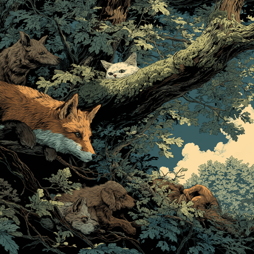 „მელა და კატა“ — კითხულობს მერაბ გეგეჭკორი, 1974